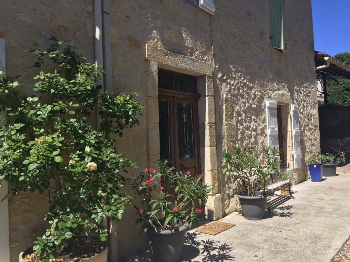 Au Garcin Panzió La Romieu Kültér fotó