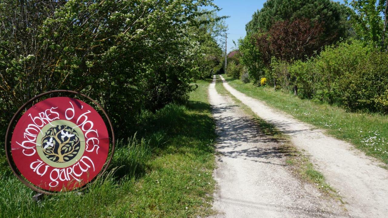 Au Garcin Panzió La Romieu Kültér fotó