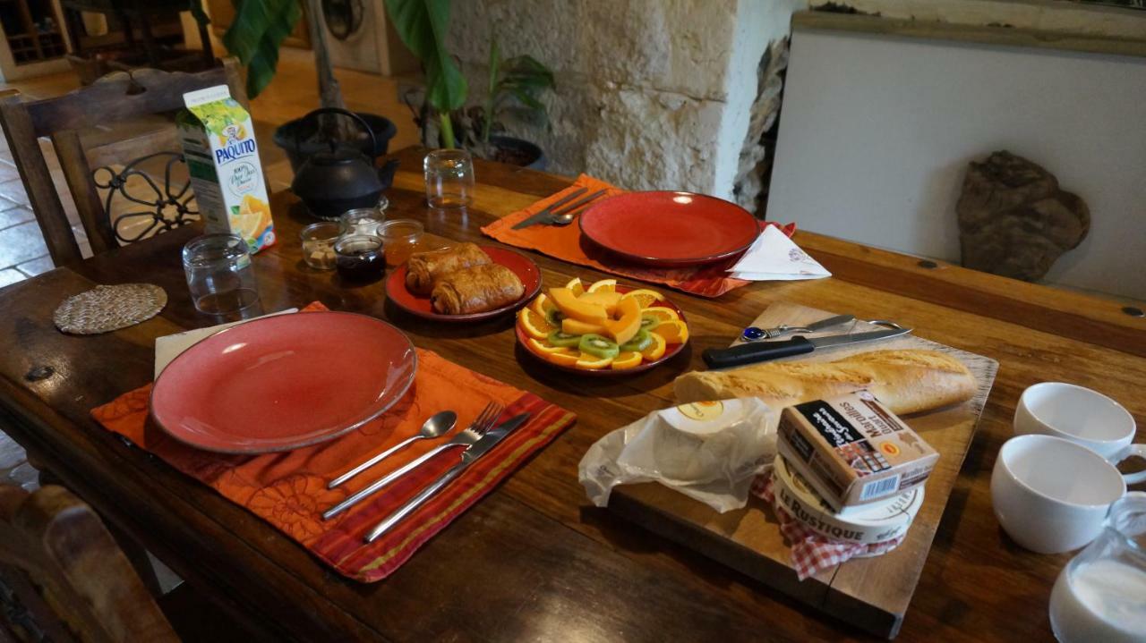 Au Garcin Panzió La Romieu Kültér fotó